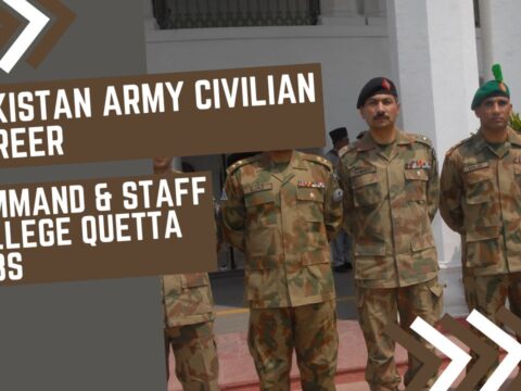 Command & Staff College Quetta Jobs 2024 – Pakistan Army Civilian Career 