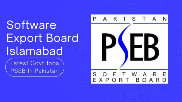 Latest Govt Jobs PSEB In Pakistan Software Export Board Islamabad