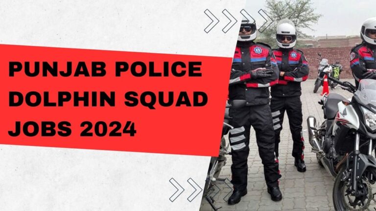 Punjab Police Dolphin Squad Jobs 2024 